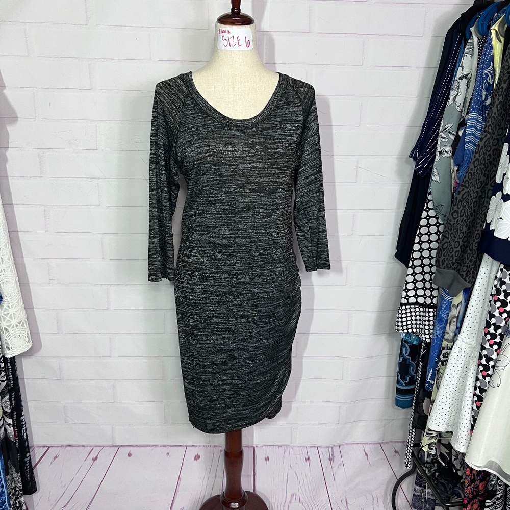 |•RUE 21•| Long Sleeve Ruched Side Knit Dress